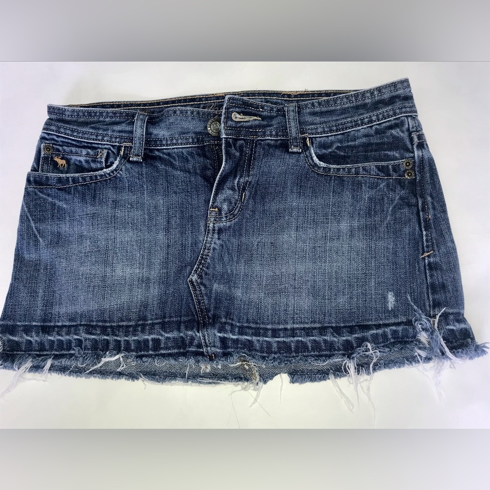 Abercrombie & Fitch Denim Mini Skirt